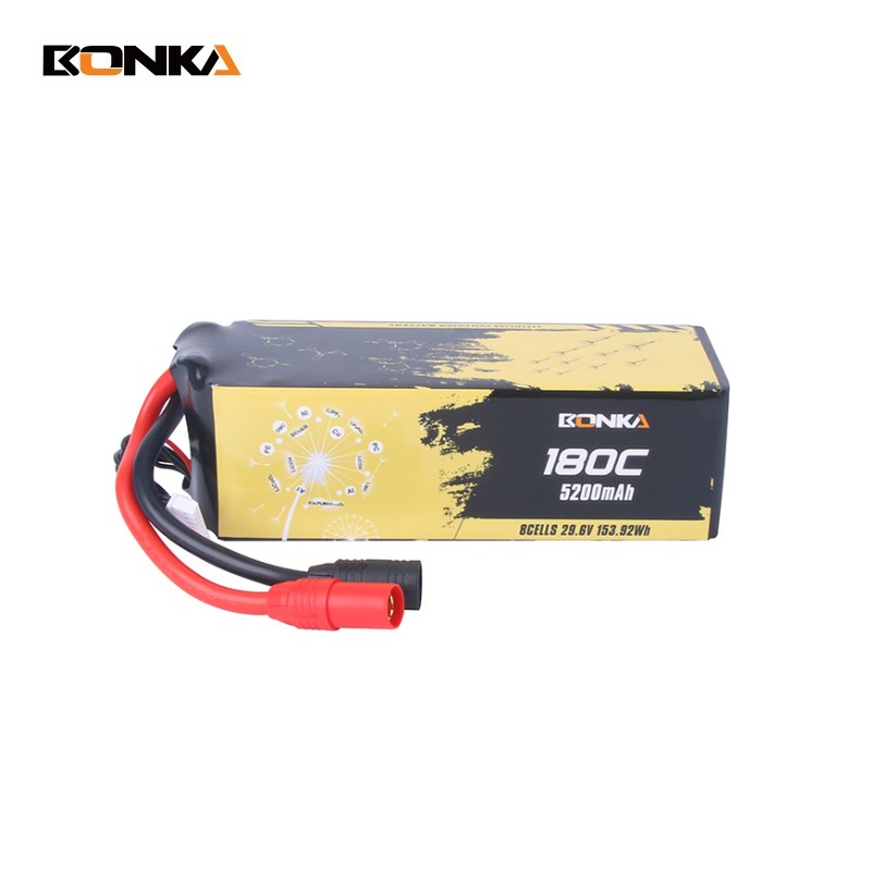 BONKA 5200mAh 180C 8S LiPo Battery for RC Helicopter